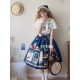 Miss Point Tea Party Daily Skirt with Detachable Shoulder Straps(Reservation/3 Colours/Full Payment Without Shipping)